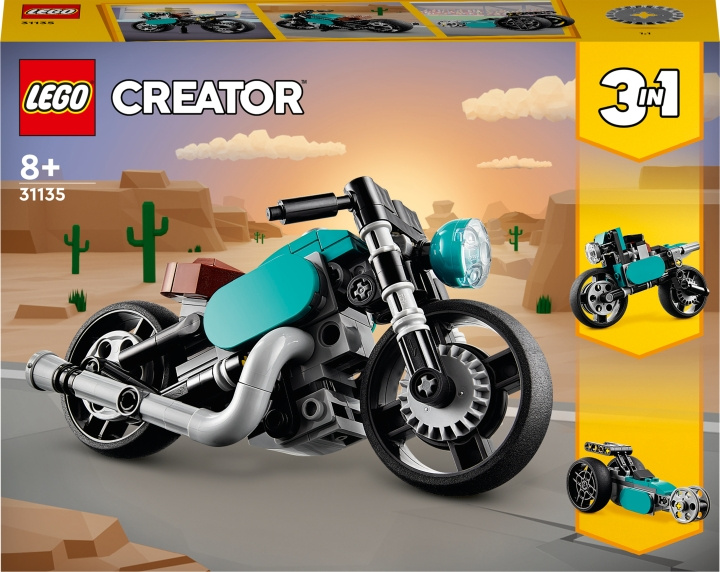 Lego Creator 31135 - Veteranmotorsykkel i gruppen LEKER, BARN OG BABY / Leker / Byggeleker / Lego hos TP E-commerce Nordic AB (C33398)