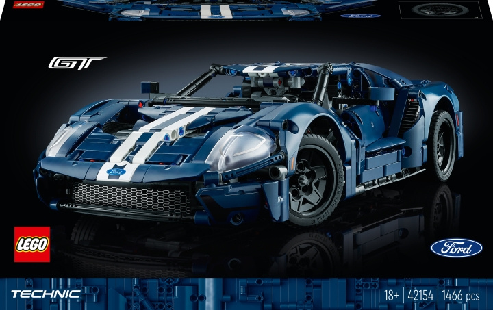 Lego Technic 42154 - 2022 Ford GT i gruppen LEKER, BARN OG BABY / Leker / Byggeleker / Lego hos TP E-commerce Nordic AB (C33399)