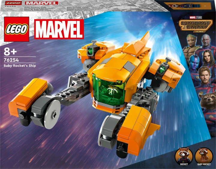 Lego Superhelter 76254 - Baby Rakettskip i gruppen LEKER, BARN OG BABY / Leker / Byggeleker / Lego hos TP E-commerce Nordic AB (C33409)