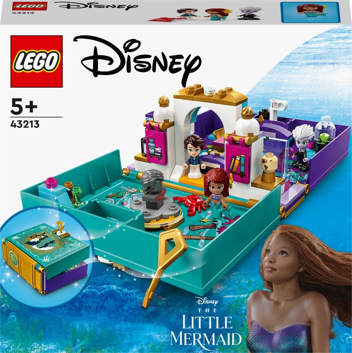 Lego Disney Princess 43213 - Den lille havfruen - Eventyrbok i gruppen LEKER, BARN OG BABY / Leker / Byggeleker / Lego hos TP E-commerce Nordic AB (C33411)