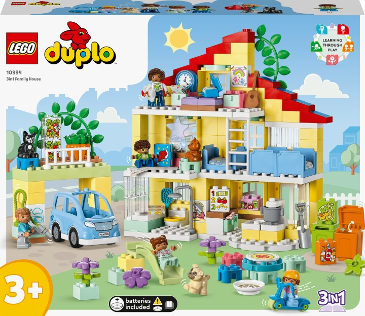 Lego DUPLO Town 10994 - 3i1 Familiehus i gruppen LEKER, BARN OG BABY / Leker / Byggeleker / Lego hos TP E-commerce Nordic AB (C33419)