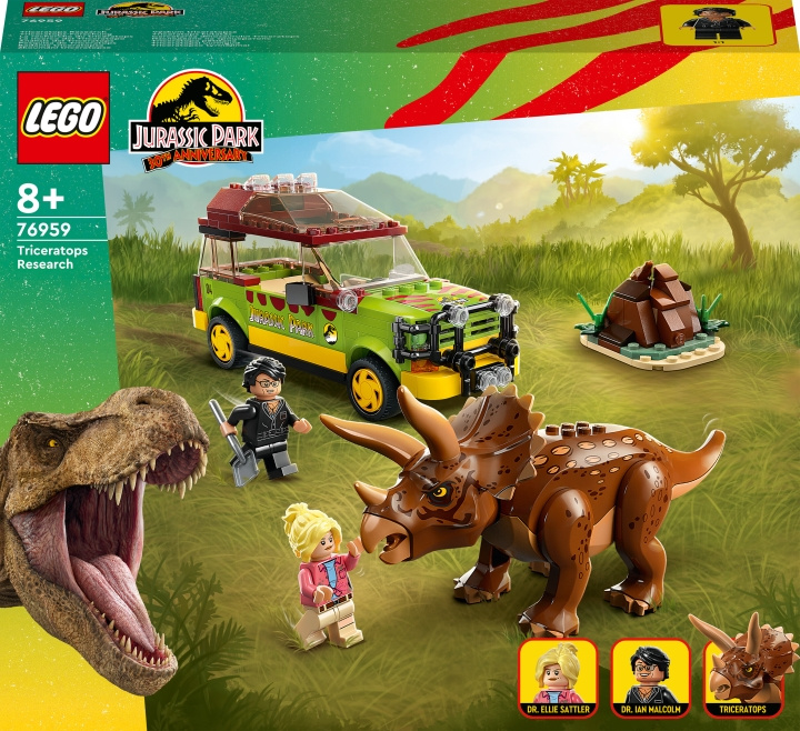 LEGO Jurassic World 76959 - Triceratops Research i gruppen LEKER, BARN OG BABY / Leker / Byggeleker / Lego hos TP E-commerce Nordic AB (C33449)