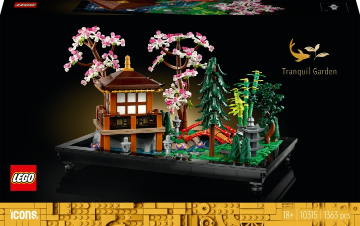 LEGO Icons 10315 - Tranquil Garden i gruppen LEKER, BARN OG BABY / Leker / Byggeleker / Lego hos TP E-commerce Nordic AB (C33466)