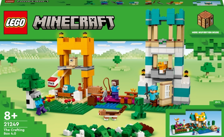 LEGO Minecraft 21249 - The Crafting Box 4.0 i gruppen LEKER, BARN OG BABY / Leker / Byggeleker / Lego hos TP E-commerce Nordic AB (C33470)
