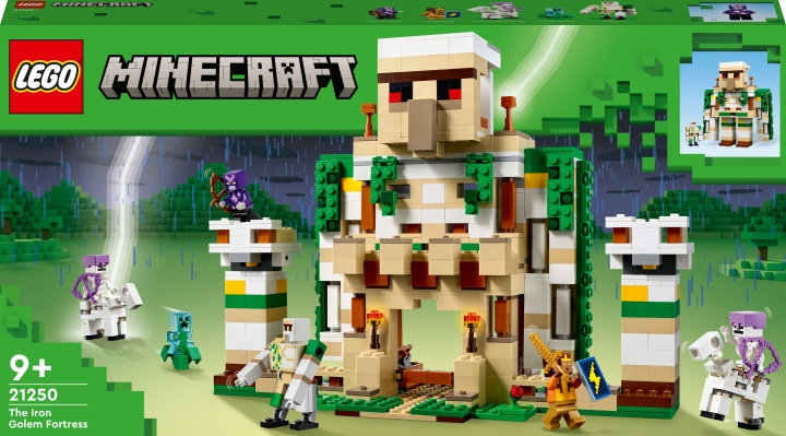 LEGO Minecraft 21250 - The Iron Golem Fortress i gruppen LEKER, BARN OG BABY / Leker / Byggeleker / Lego hos TP E-commerce Nordic AB (C33471)
