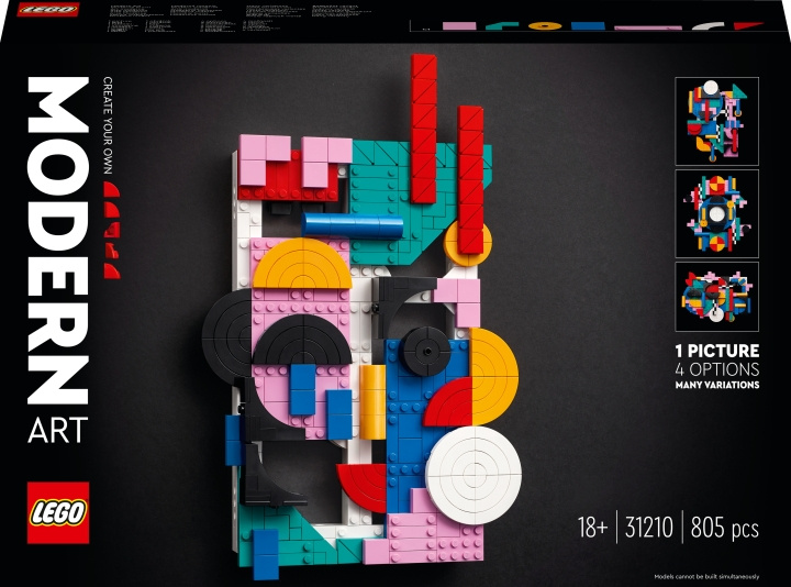 Lego ART 31210 - Moderne kunst i gruppen LEKER, BARN OG BABY / Leker / Byggeleker / Lego hos TP E-commerce Nordic AB (C33473)