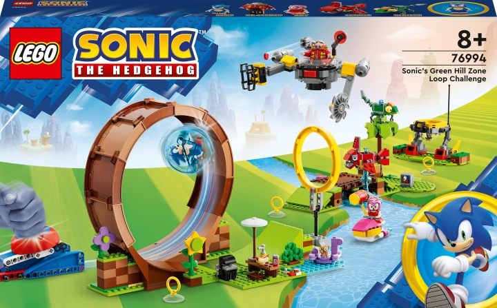 LEGO Sonic the Hedgehog 76994 - Sonic\'s Green Hill Zone Loop Challenge i gruppen LEKER, BARN OG BABY / Leker / Byggeleker / Lego hos TP E-commerce Nordic AB (C33478)
