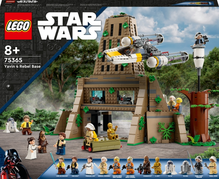 LEGO Star Wars 75365 - Yavin 4 Rebel Base i gruppen LEKER, BARN OG BABY / Leker / Byggeleker / Lego hos TP E-commerce Nordic AB (C33482)