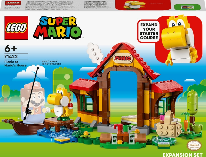 Lego Super Mario 71422 - Picnic i Marios hus - utvidelsessett i gruppen LEKER, BARN OG BABY / Leker / Byggeleker / Lego hos TP E-commerce Nordic AB (C33494)