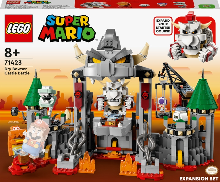 Lego Super Mario 71423 - Dry Bowser\'s Castle Battle - utvidelsessett i gruppen LEKER, BARN OG BABY / Leker / Byggeleker / Lego hos TP E-commerce Nordic AB (C33495)