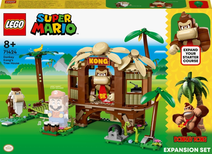 Lego Super Mario 71424 - Utvidelsessett Donkey Kong trehytte i gruppen LEKER, BARN OG BABY / Leker / Byggeleker / Lego hos TP E-commerce Nordic AB (C33496)