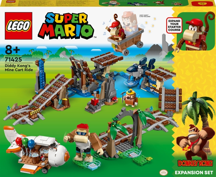 Lego Super Mario 71425 - Utvidelsessett til Diddy Kongs minevognbane i gruppen LEKER, BARN OG BABY / Leker / Byggeleker / Lego hos TP E-commerce Nordic AB (C33497)