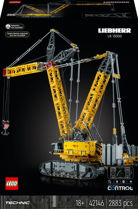 LEGO Technic 42146 - Liebherr Crawler Crane LR 13000 i gruppen LEKER, BARN OG BABY / Leker / Byggeleker / Lego hos TP E-commerce Nordic AB (C33500)