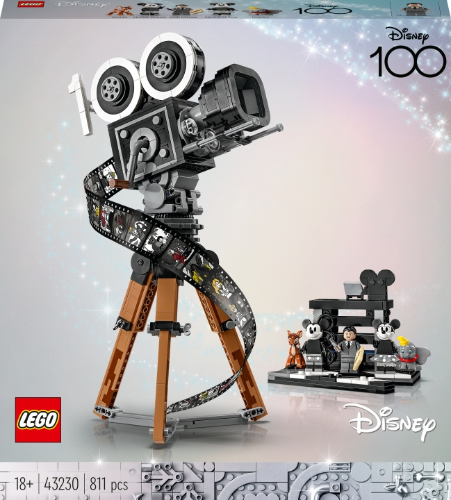 LEGO Disney Classic 43230 - Walt Disney Tribute Camera i gruppen LEKER, BARN OG BABY / Leker / Byggeleker / Lego hos TP E-commerce Nordic AB (C33505)