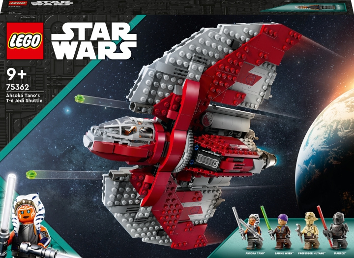 LEGO Star Wars 75362 - Ahsoka Tano\'s T-6 Jedi Shuttle i gruppen LEKER, BARN OG BABY / Leker / Byggeleker / Lego hos TP E-commerce Nordic AB (C33507)