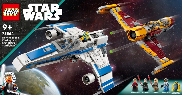 LEGO Star Wars 75364 - New Republic E-Wing™ vs. Shin Hati’s Starfighter™ i gruppen LEKER, BARN OG BABY / Leker / Byggeleker / Lego hos TP E-commerce Nordic AB (C33508)