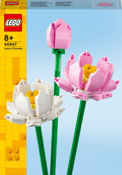 LEGO Botanical 40647 - Lotus Flowers i gruppen LEKER, BARN OG BABY / Leker / Byggeleker / Lego hos TP E-commerce Nordic AB (C33527)