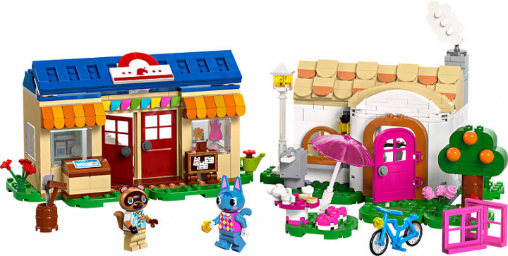 Lego Animal Crossing 77050 - Nooks krinkelkrok og Rosies hus i gruppen LEKER, BARN OG BABY / Leker / Byggeleker / Lego hos TP E-commerce Nordic AB (C33532)