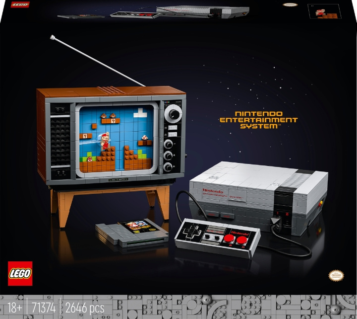 Lego Super Mario 71374 - Nintendo Entertainment System i gruppen LEKER, BARN OG BABY / Leker / Byggeleker / Lego hos TP E-commerce Nordic AB (C33544)
