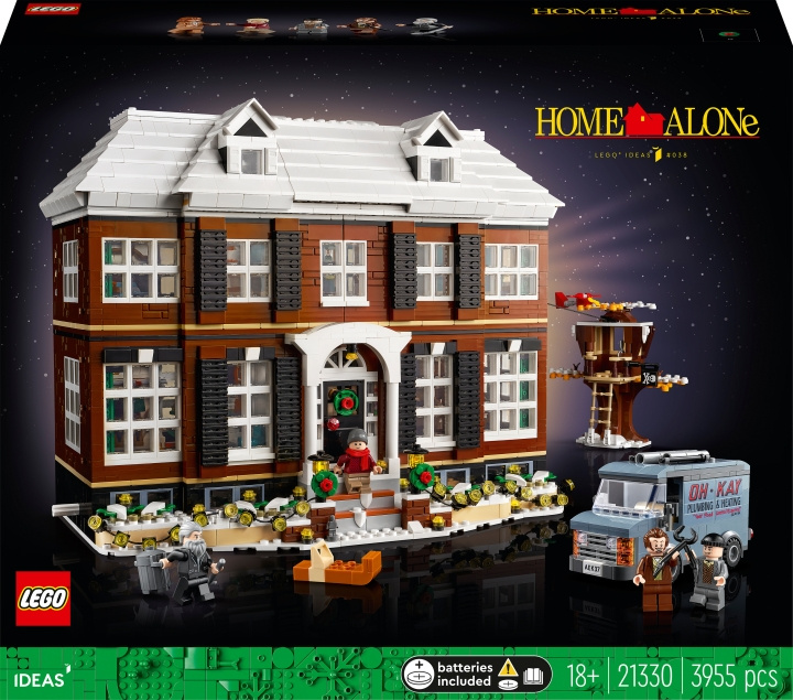 Lego Ideas 21330 - Alene Hjemme i gruppen LEKER, BARN OG BABY / Leker / Byggeleker / Lego hos TP E-commerce Nordic AB (C33562)