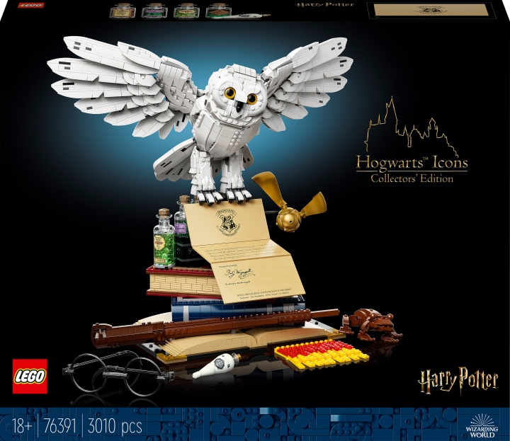 Lego Harry Potter 76391 - Galtvort-ikoner - samlerutgave i gruppen LEKER, BARN OG BABY / Leker / Byggeleker / Lego hos TP E-commerce Nordic AB (C33563)