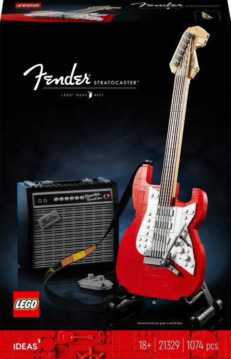 Lego Ideas 21329 - Fender Stratocaster i gruppen LEKER, BARN OG BABY / Leker / Byggeleker / Lego hos TP E-commerce Nordic AB (C33566)