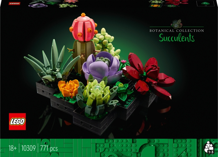 Lego Botanisk 10309 - Sukkulenter i gruppen LEKER, BARN OG BABY / Leker / Byggeleker / Lego hos TP E-commerce Nordic AB (C33578)
