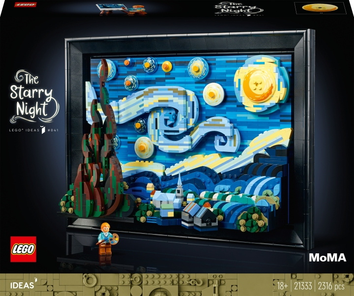 Lego Ideas 21333 - Vincent van Gogh - Stjernenatt i gruppen LEKER, BARN OG BABY / Leker / Byggeleker / Lego hos TP E-commerce Nordic AB (C33582)