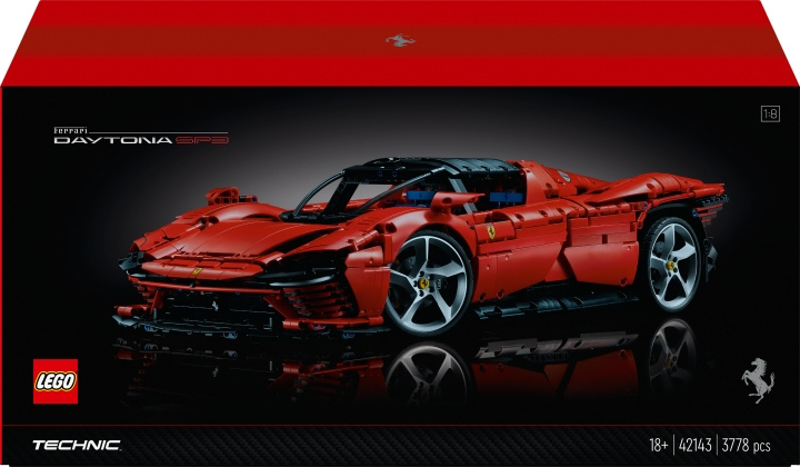 Lego Technic 42143 - Ferrari Daytona SP3 i gruppen LEKER, BARN OG BABY / Leker / Byggeleker / Lego hos TP E-commerce Nordic AB (C33583)