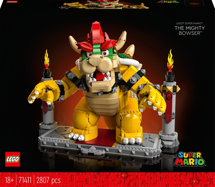 Lego Super Mario 71411 - Den mektige Bowser i gruppen LEKER, BARN OG BABY / Leker / Byggeleker / Lego hos TP E-commerce Nordic AB (C33584)