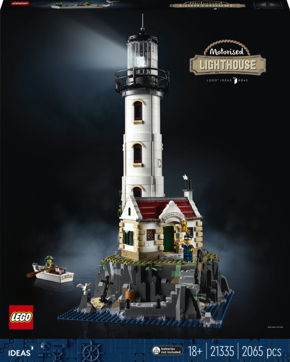 Lego Ideas 21335 - Motorisert fyrtårn i gruppen LEKER, BARN OG BABY / Leker / Byggeleker / Lego hos TP E-commerce Nordic AB (C33585)