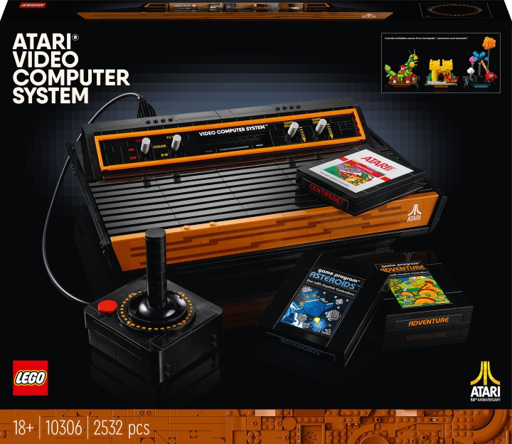 Lego Ikoner 10306 - Atari 2600 i gruppen LEKER, BARN OG BABY / Leker / Byggeleker / Lego hos TP E-commerce Nordic AB (C33589)