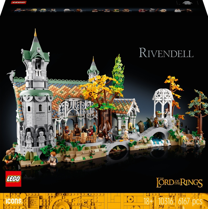 Lego Ringenes herre 10316 - RINGENES HERRE: VANNDALEN i gruppen LEKER, BARN OG BABY / Leker / Byggeleker / Lego hos TP E-commerce Nordic AB (C33617)