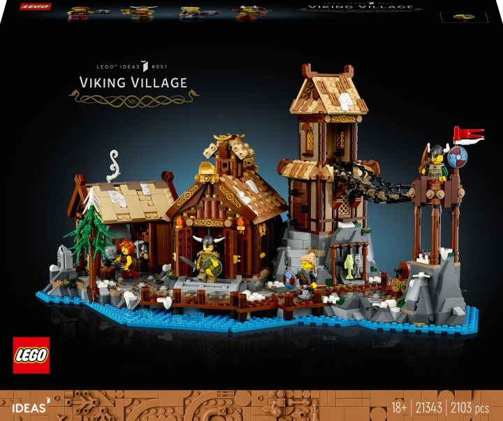 Lego Ideas 21343 - Vikingaby i gruppen LEKER, BARN OG BABY / Leker / Byggeleker / Lego hos TP E-commerce Nordic AB (C33620)