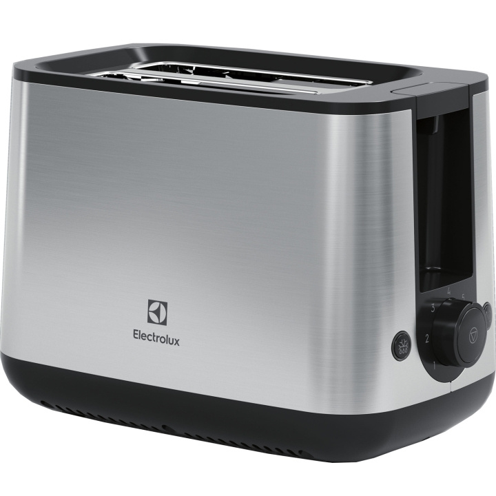 Electrolux Brödrost E3T1-3ST Stainless Steel i gruppen HJEM, HUS OG HAGE / Husholdningsapparater / Brødristere og toastjern / Brødristere hos TP E-commerce Nordic AB (C33702)