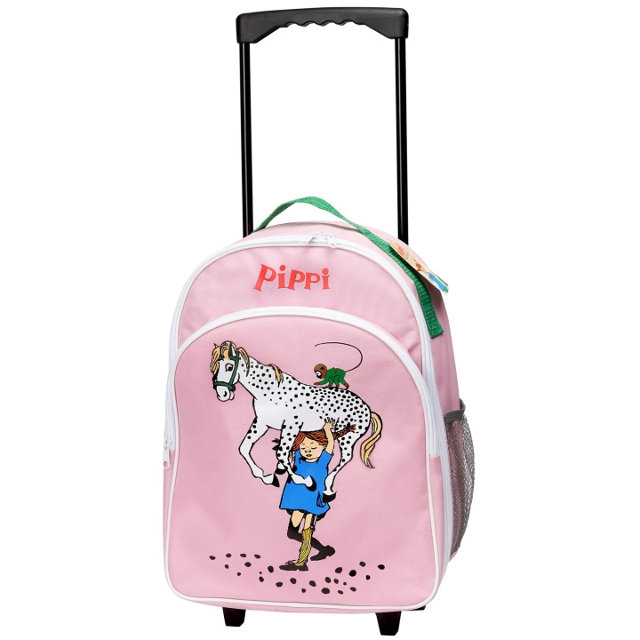 Pippi Rulleveske Rosa i gruppen LEKER, BARN OG BABY / Reise / Barnevesker / Kofferter hos TP E-commerce Nordic AB (C33713)