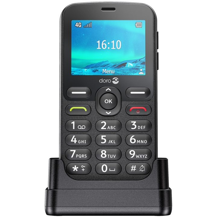 Doro 1881 4G Svart i gruppen SMARTTELEFON & NETTBRETT / Mobiltelefoner & smartphones hos TP E-commerce Nordic AB (C33727)