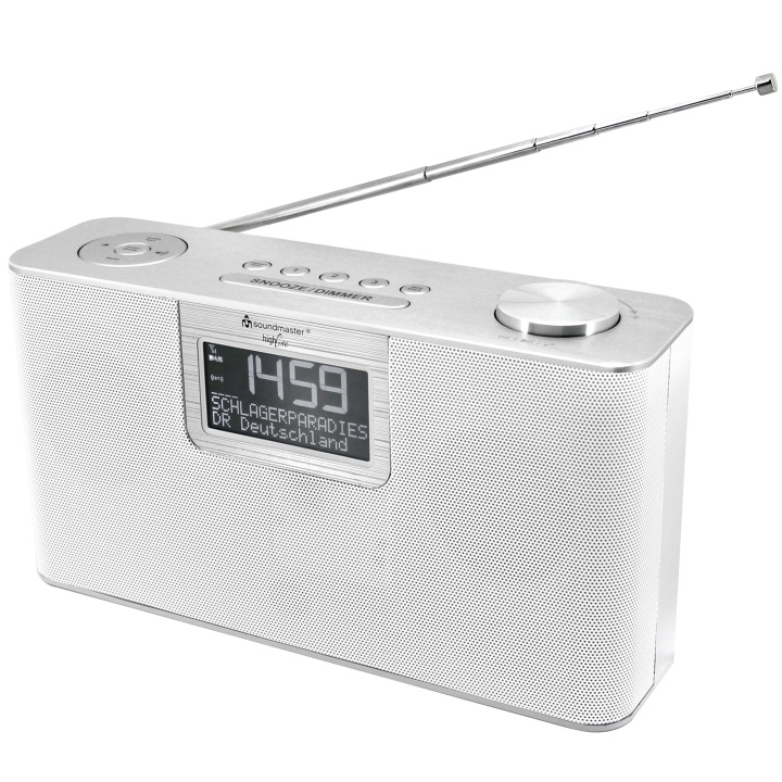 Soundmaster DAB700WE Stereo DAB+/FM-radio med USB/Micro SD-MP3, Bluetooth® i gruppen Elektronikk / Lyd & Bilde / Hjemmekino, HiFi og bærbar / Radio & Vekkerklokker / Radio hos TP E-commerce Nordic AB (C33754)
