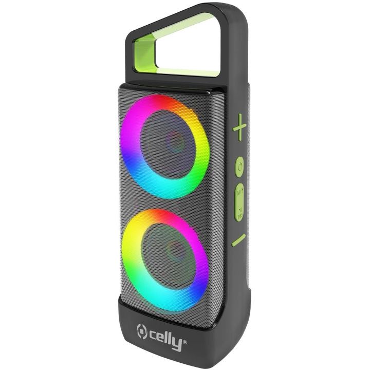 Celly Groovergb trådløs høyttaler RGB 10W i gruppen Elektronikk / Lyd & Bilde / Høyttalere & tilbehør / Bluetooth-høyttalere / Bærbare høyttalere hos TP E-commerce Nordic AB (C33764)