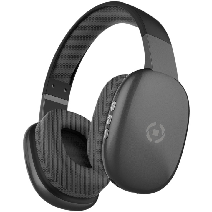 Celly Freebeat trådløse over-ear-hodetelefoner, svart i gruppen Elektronikk / Lyd & Bilde / Hodetelefoner & Tilbehør / Hodetelefoner hos TP E-commerce Nordic AB (C33771)