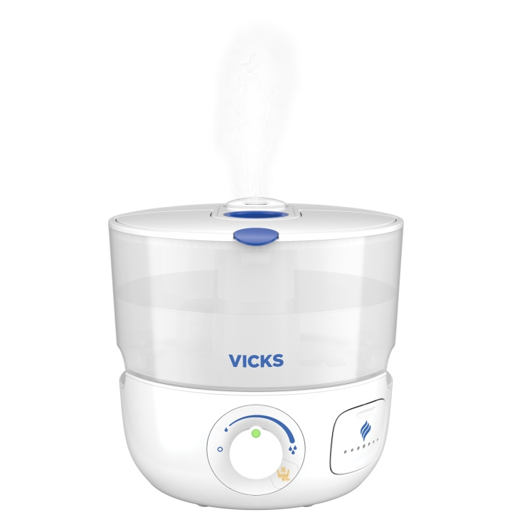 Vicks Ultralydluftfukter med toppfylling og 2x duftputevarmer VUL585E4 i gruppen HJEM, HUS OG HAGE / Vifter og klimaprodukter / Luftfuktere hos TP E-commerce Nordic AB (C33892)