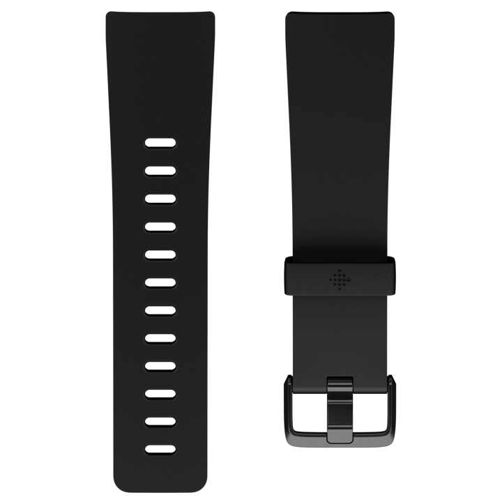 Fitbit Versa/Versa 2 armbånd svart (L) i gruppen SPORT, FRITID & HOBBY / Smartwatch og Aktivitetsmålere / Aktivitetsmålere hos TP E-commerce Nordic AB (C33898)