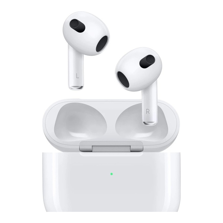 Apple AirPods (3. generasjon) med MagSafe-ladeveske i gruppen Elektronikk / Lyd & Bilde / Hodetelefoner & Tilbehør / Hodetelefoner hos TP E-commerce Nordic AB (C33914)