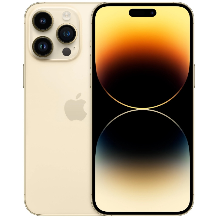Apple iPhone 14 Pro Max 256 GB gull i gruppen SMARTTELEFON & NETTBRETT / Mobiltelefoner & smartphones hos TP E-commerce Nordic AB (C33930)