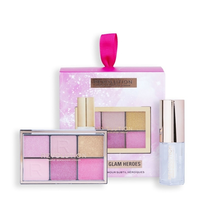 Makeup Revolution Mini Soft Glam Heroes Gift Set i gruppen HELSE OG SKJØNNHET / Gavesett / Gavesett for henne hos TP E-commerce Nordic AB (C33936)