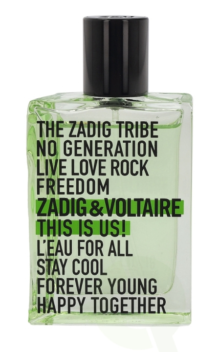 Zadig & Voltaire This is Us! L\'Eau For All Edt Spray 50 ml i gruppen HELSE OG SKJØNNHET / Duft og parfyme / Parfyme / Unisex hos TP E-commerce Nordic AB (C34048)