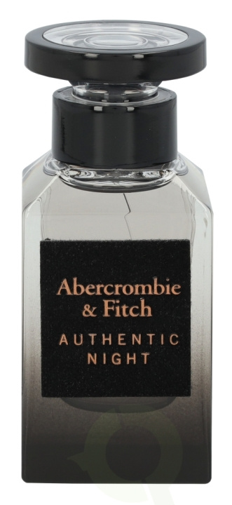 Abercrombie & Fitch Authentic Night Men Edt Spray 50 ml i gruppen HELSE OG SKJØNNHET / Duft og parfyme / Parfyme / Parfyme for han hos TP E-commerce Nordic AB (C34177)