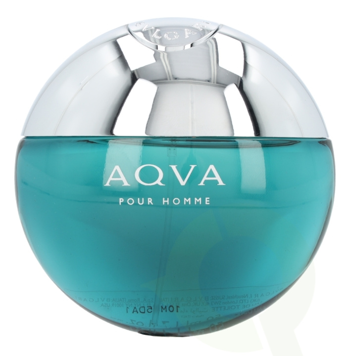 Bvlgari Aqva Pour Homme Edt Spray 50 ml i gruppen HELSE OG SKJØNNHET / Duft og parfyme / Parfyme / Parfyme for han hos TP E-commerce Nordic AB (C34443)