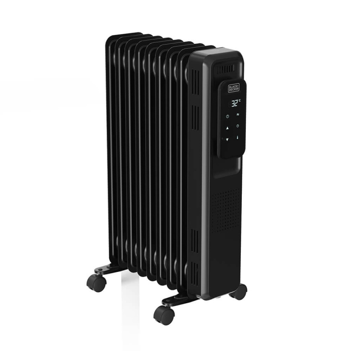 BLACK+DECKER Oljefyrt Digital 2000W Svart i gruppen HJEM, HUS OG HAGE / Vifter og klimaprodukter / Panelovner hos TP E-commerce Nordic AB (C34650)