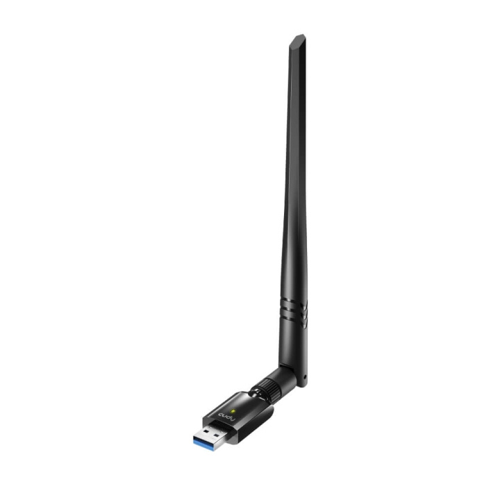 CUDY Adapter USB WU1400 AC1300 High Gain i gruppen Datautstyr / Nettverk / Nettverkskort / USB Trådløs hos TP E-commerce Nordic AB (C34677)